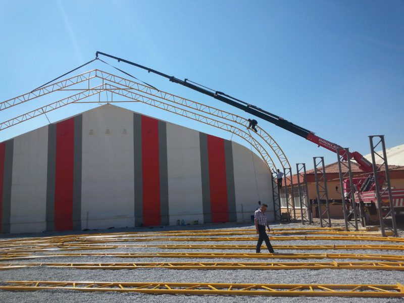 Hangar montajı