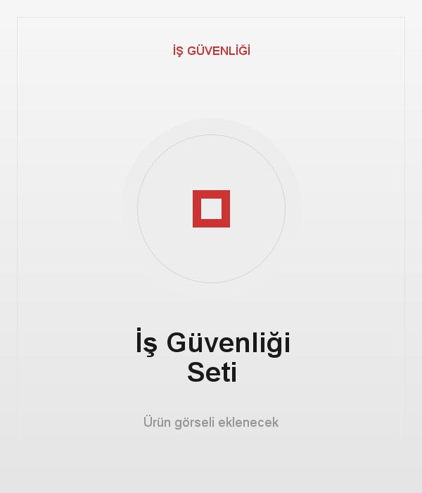 İş Güvenliği Seti