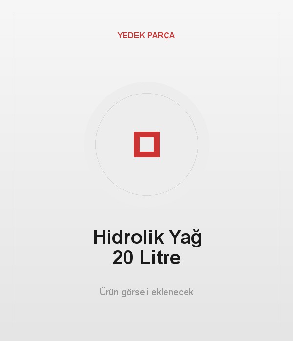 Hidrolik Yağ 20 Litre